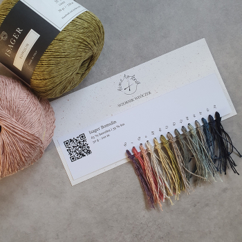 Wzornik włóczek Isager Bomulin